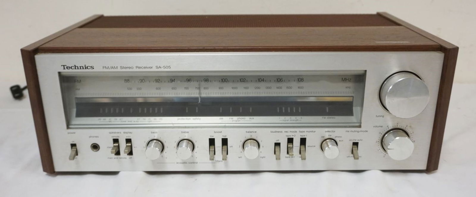 TECHNICS SA 505 RECIEVER (1 of 2)