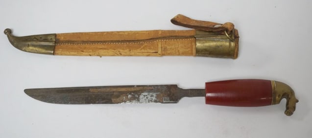 DAGGER W/HORSE HEAD HANDLE