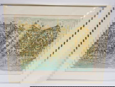 DANIEL LOURADOUR ARTIST SIGNED & NUMBERED PRINT