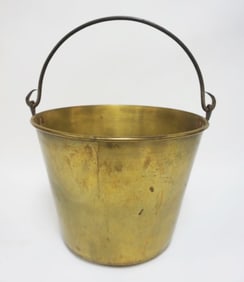 ANTIQUE BRASS JELLY BUCKET