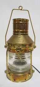 BRASS *ANCHOR* SHIPS ELECTRIC LIGHT
