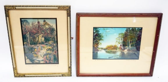 SIGNED WALLACE NUTTING PRINTS