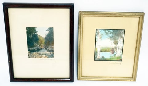 SIGNED WALLACE NUTTING PRINTS
