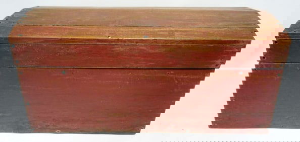 ANTIQUE DOME TOP CHEST