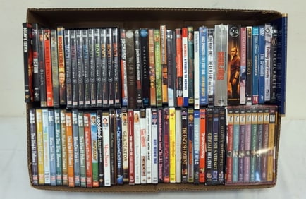 ASSORTED DVDS