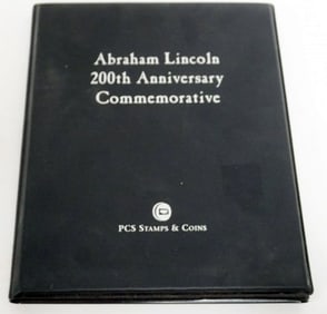 ABRAHAM LINCOLN 200TH ANNIVERSARY STAMPS AND COINS