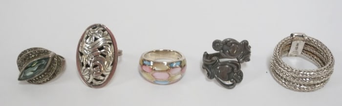 STERLING SILVER RINGS
