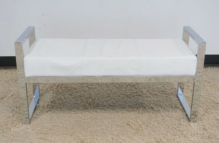 CHROME MODERN STYLE WINDOW BENCH