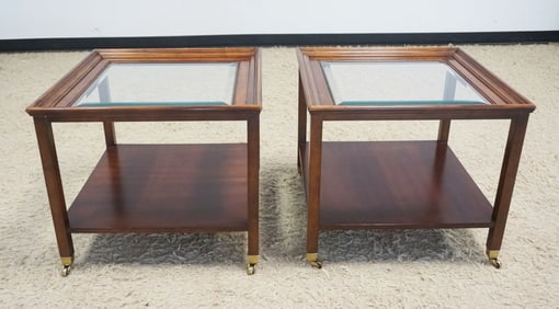 SHERRILL OCASSIONAL LAMP TABLES