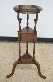 BAKER FURNITURE MAHOGANY PLANT STAND