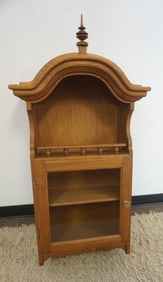 OAK HANGING CUPBOARD