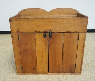 PRIMITIVE PINE DRY SINK