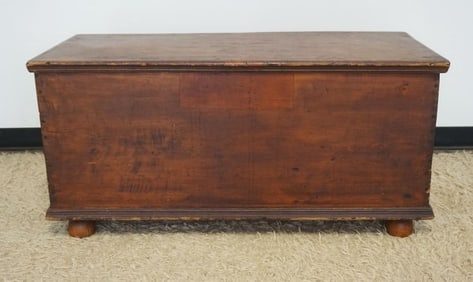 PRIMITIVE PINE BLANKET CHEST