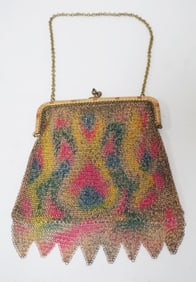GERMAN ART DECO LADY'S MESH BAG