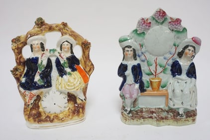 ANTIQUE STAFFORDSHIRE FIGURES