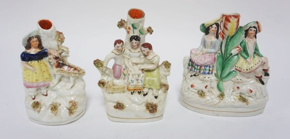 ANTIQUE STAFFORDSHIRE FIGURES