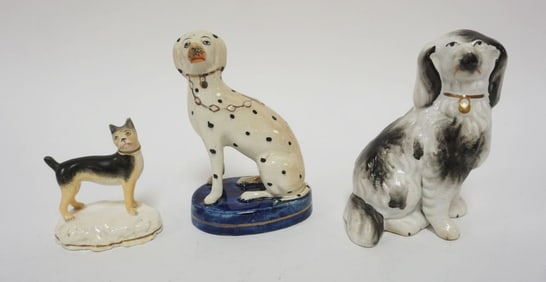 ANTIQUE STAFFORDSHIRE FIGURES