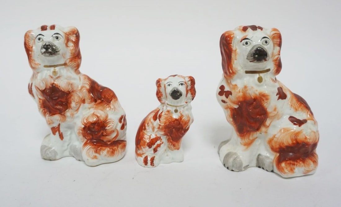 ANTIQUE STAFFORDSHIRE FIGURES (1 of 3)