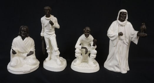 GOUP OF 4 MINTON FIGURES