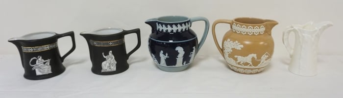 GROUP OF ASSORTED PITCHERS