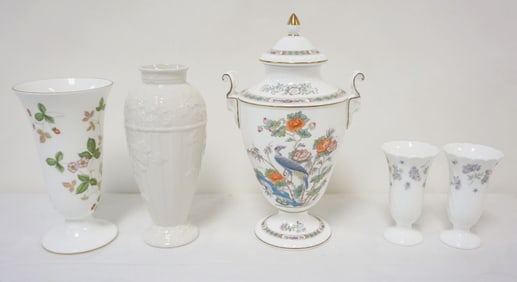 GROUP OF ASSORTED WEDGWOOD VASES