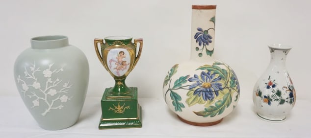 GROUP OF ASSORTED VASES