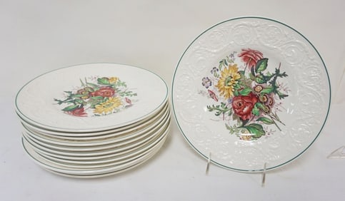 BOGNOR WEDGWOOD PATRICIAN PLATES