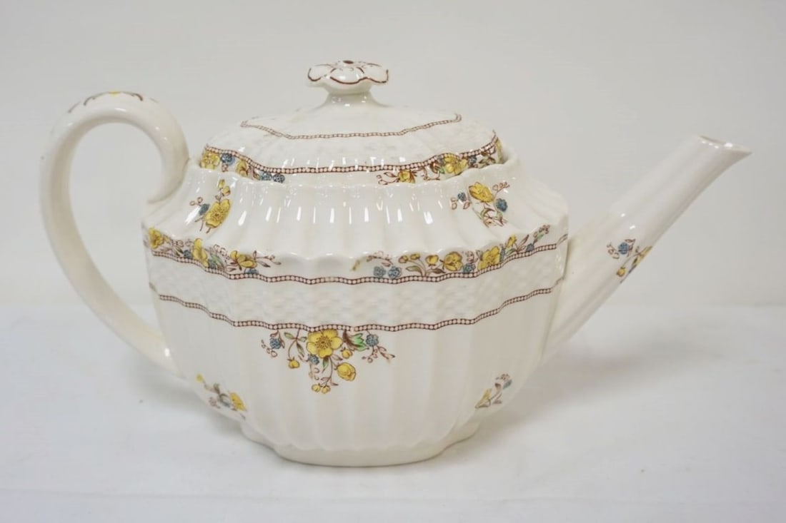 COPELAND SPODE *BUTTERCUP* TEAPOT (1 of 4)