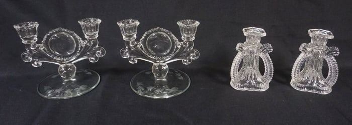 ASSORTED CANDELABRAS