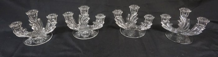 ASSORTED CANDELABRAS