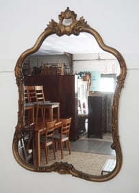 GILT FINISHED HANGING MIRROR