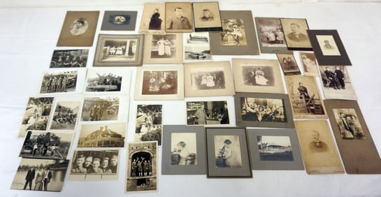 ASSORTMENT OF ANTIQUE PHOTOS