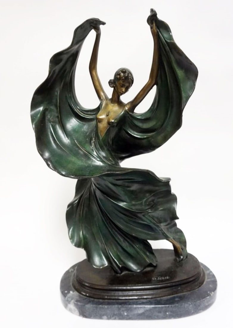 CONTEMPORARY LOUIS ICART BRONZE (1 of 4)