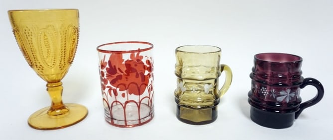ASSORTED COLONIAL GLASS