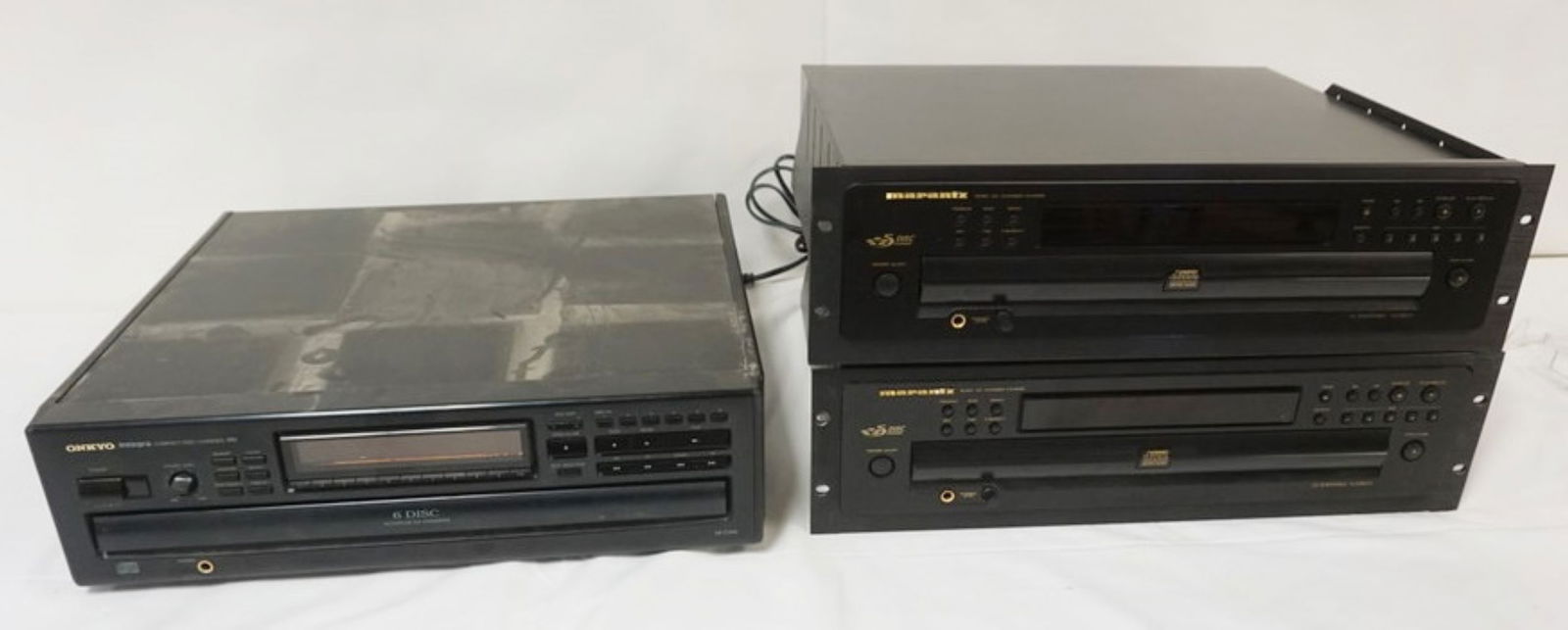ONKYO INTERGRA AND MARANTZ DISC CHANGERS (1 of 4)