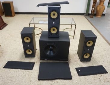 B & W SUBWOOFER AND LCR6 S2 SPEAKERS