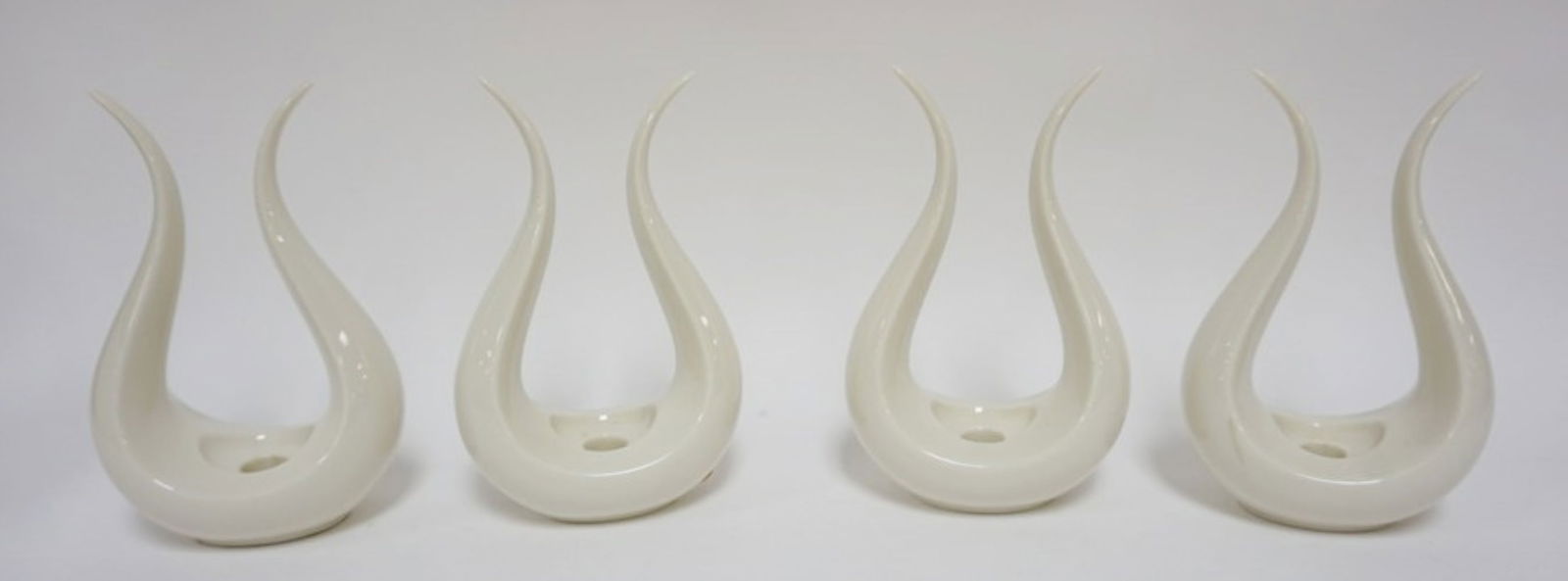 VINTAGE LENOX CHINA CANDLESTICKS (1 of 4)