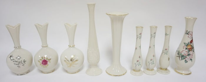 LENOX CHINA BUD VASES