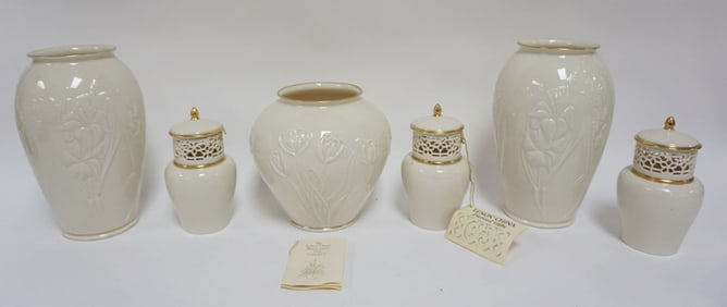 LENOX CHINA VASES