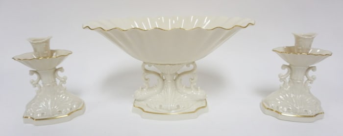LENOX CHINA CONSOLE SET