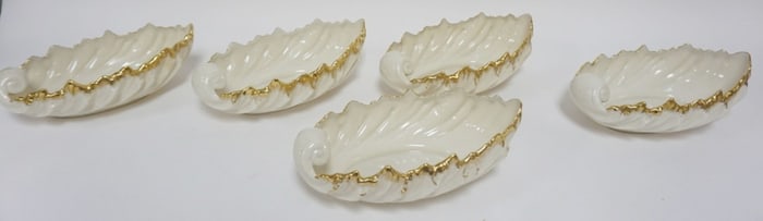 LENOX CHINA LEAF BOWLS