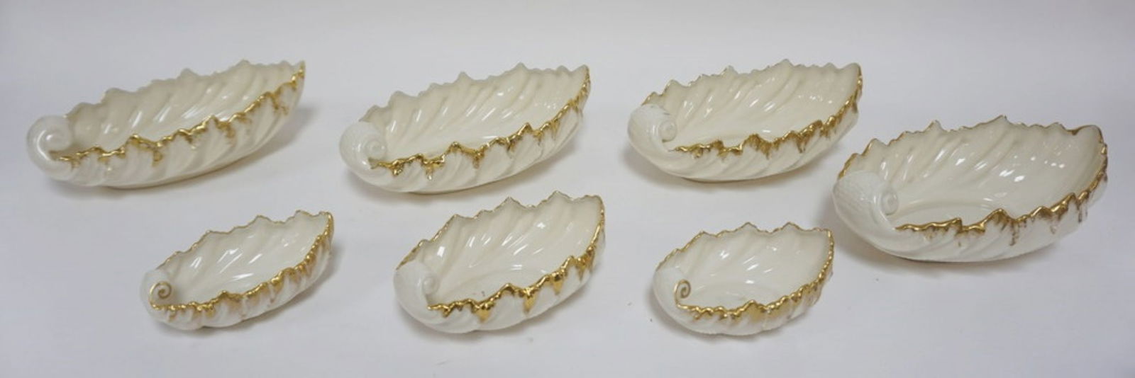 LENOX CHINA LEAF BOWLS (1 of 4)