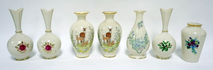 LENOX CHINA BUD VASES