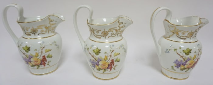 LENOX CHINA SMITHSONIAN TUCKER PITCHERS