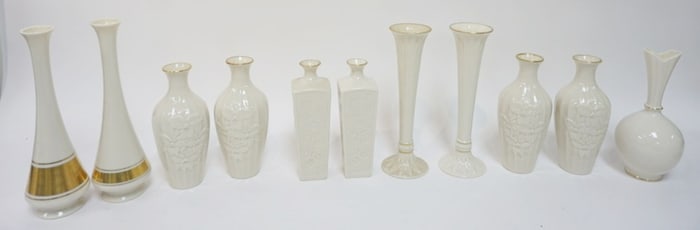 LENOX CHINA BUD VASES