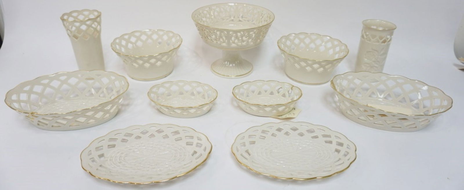 LENOX CHINA PIERCED ASSORTMENT (1 of 5)