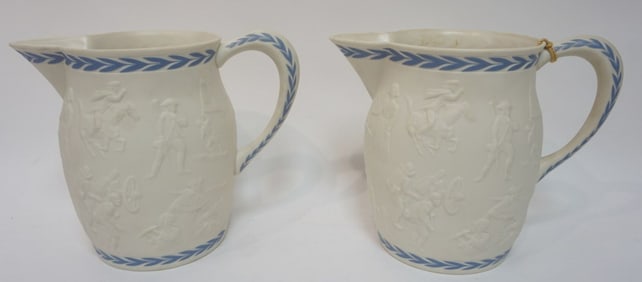LENOX BISQUE PATRIOTS PITCHER