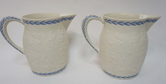 LENOX BISQUE PATRIOTS PITCHER