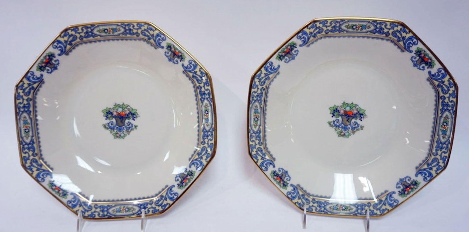 2 LENOX CHINA SERVING TRAYS (1 of 3)
