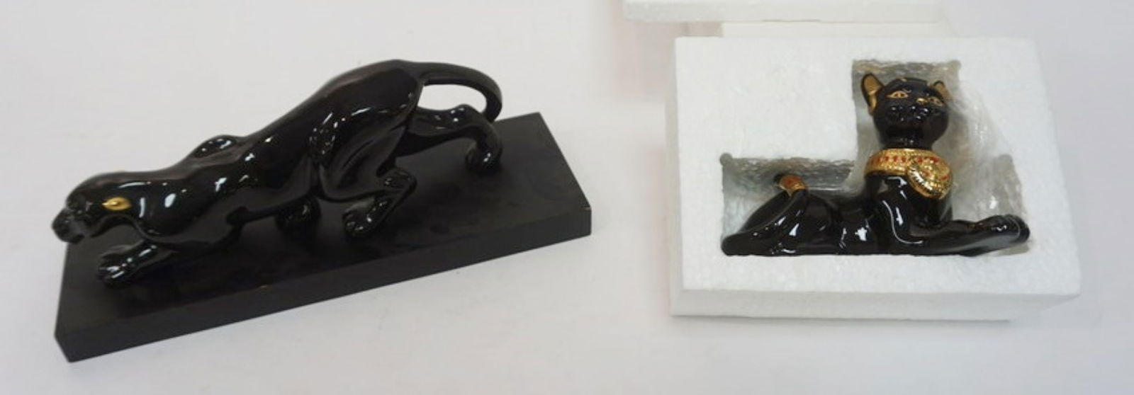 LENOX *EGYTIAN CAT GODDESS* & 1994 *PANTHER*: LENOX *EGYTIAN CAT GODDESS* & 1994 *PANTHER*
